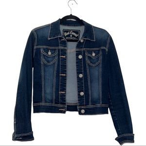 Red Camel Juniors Blue Jean Jacket Size: S